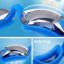 Aegend Swim Goggles for Kids Youth 3-14 Anti-Fog Anti-UV Comfort Fit Goggles for Swimming