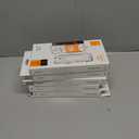 5 x HD Screen Protector for iPhone 11 / XR Screen Protector Easy Installation, Premium Military Grade Shatterproof Tempered Glass Full Coverage Protection, Anti Fingerprint, No Bubbles, No Dust, 2 Packs (Black)