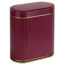 ELPHECO Bathroom Motion Sensor Trash can 2 Gallon Automatic Garbage Can, Slim Plastic Smart Trash Can with Lid, Commercial Intelligent Trash Bin for Bedroom, Bathroom, Office, Burgundy