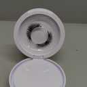 Lanflower Natural Magnetic Eyelashes with Applicator Strong Hold Magnetic Lashes without Eyeliner Wispy False Eyelashes No Need Glue Cat Eye Lashes