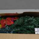 Small Christmas Tree with Lights - 23 Inch Mini Tabletop Christmas Tree with Warm-White LED Lights, Hanging Ornaments, Decorative Bow and Gift Boxes - Prelit Table Tree for DIY Christmas Decoration