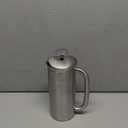 ESPRO P7 Brushed Stainless Steel French Press 304  Patented Double Walled Micro-Filter Insulated French Press Coffee Maker, Grit-Free Brew - Heat Resistant BPA Free (18oz)