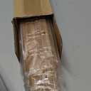 LazBlinds No Tools No Drill Cordless Bamboo Roman Shades, Light Filtering Window Treatment, Roll Up Bamboo Blinds for Window 34'' W x 64'' H, Brown