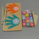 Preschool Learning Toys for Toddlers 2-4, Educational Math Manipulatives Number Counting Blocks for Kids, Montessori Toys for 3-5 Year Old Boys Girls Birthday Gifts