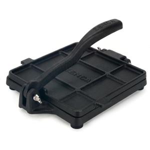 ZENCA Square Tortilla Press 8 Inch Cast Iron Flatbread Maker Pre-Seasoned with Vegetable Oil Heavy-Duty Tortilla, Roti & Arepa Press Easy to Use & Clean Nonstick Surface
