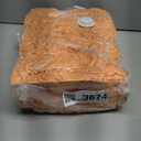 JOLLYVOGUE Calming Dog Beds Large Sized Dog, 36in Donut Washable Large Pet Bed, Anti-Slip & Anti-Anxiety Fluffy Faux Fur Round Dogs Bed, Fits up to 80 lbs Pets (Orange)