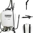 Chapin 60114 Backpack Sprayer, 4Gallon Pump Sprayer, Translucent Poly Tank, 3Stage Filtration, Adjustable Poly Cone Nozzle & 20" Wand for Lawn & Garden Weed, Pest & Fertilizer Applications