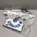 Aspiron Professional Steam Mop Cleaner, 1300W Floor Steamer with Detergent Chamber, 25S Heat Up, Lightweight Steamer for Cleaning with 2 Washable Pads, Safe for Tiles, Upholstery, Carpet, Hardwood, Blue