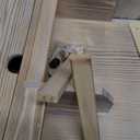 Rebee Vision Farmhouse Key Holder Wall Mount with Drawer Organizer  Wooden Mail & Key Organizer with 6 Strong Hooks & Wall Shelf  A Perfect Addition to Your Farmhouse Home Decor (Natural Wood)