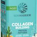 Sunwarrior Collagen Peptides Building Powder | Vegan Collagen for Women Plant-Based Protein Powder | Hyaluronic Acid, Biotin, Silica, Vitamin C for Hair Skin & Nails | 40 Servings, Vanilla Flavored, Best Before 09 JUL 2027