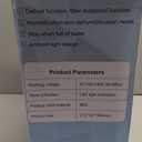 Dehumidifier,2 in 1 Humidifier Dehumidifier Combo,102 OZ Water Tank Dehumidifiers for Home Bedroom,Basement Bathroom,Auto Shut Off,Sleep Mode,7 Colors LED Light (gray)