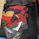 55" Trampoline for Kids with Enclosure, 440lbs Capacity Indoor & Outdoor Toddler Trampoline with Adjustable Gymnastics Bar & Toys, for Boys & Girls (Blue)