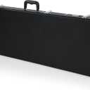 Gator Cases Hard-Shell Wood Case for Standard Electric Guitars, Fits Fender Strat/Tele Style (GWE-ELEC)