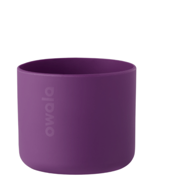 Owala Silicone Water Bottle Boot,Stainless Steel Water Bottles, 24 Oz, Purple