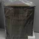 Emfogo Jewelry Box for Women, 5 Layer Large Wood Jewelry Boxes & Organizers for Necklaces Earrings Rings Bracelets, Rustic Jewelry Organizer Box with Drawers and Mirror(Weathered Gray)