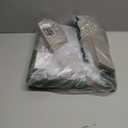 ZOBER Large Christmas Ornament Storage Box - Stores 128 3" Ornaments, With Dividers - Ornament Organizer Storage Box, Durable Christmas Containers Holder - Extra Pockets, Dual Zipper - Green