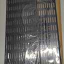 2 Pack of 4U Vented Blank Panel - Metal Rack Mount Filler Panel for 19in Server Rack Cabinet or Enclosure, Black (4U)