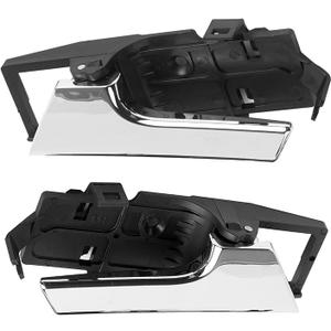 HHCSOP Interior Inside Door Handle Fit for 2007 2008 2009 2010 2011 Chevy Aveo Aveo5 Pontiac G3 Wave Front Rear Left Driver & Right Passenger Side