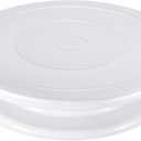 Kootek Cake Stand, 11 Inch Rotating Cake Turntable for Decorating, Display & Baking, Smooth Revolving Spinner Stand (White)