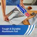 Reynolds Wrap Everyday Strength Aluminum Foil Roll, Freezer and Grill Safe, Great for Foil Packets and Home Cooking, 12 Inches Wide, 200 Total Sq. Ft.