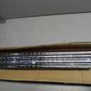 Thyle 4 Pack 74-Inch Wire Shelving Posts with 50 Clip, Chrome Steel, Sliver Heavy-duty 1-inch chrome steel poles assemble quickly and fit most wire shelving racks for stable, adjustable storage