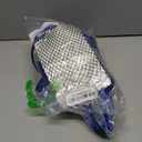 Anime Womens Bunny Girl Costume One Piece Bodysuit Halloween Cosplay Catsuit Bunny Headband Stockings Set , Meduim Size, Blue