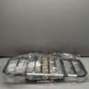 Drive Medical No Gap Deluxe Half Length Side Bed Rails with Brown Vein Finish, Brown Vein, Half Length - 2 Count