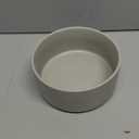 Ceramic 6.1inch Non-Slip Dog Food and Water Bowl for Small & Medium Breed Dogs,Pet Bowl for Replacement, Protects Cervical Spine (Grey)