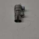 Stainless Steel 2 to 2.5 Inch Exhaust Adapter, 2" ID to 2.5" ID Exhaust Reducer Connector Pipe with Clamp