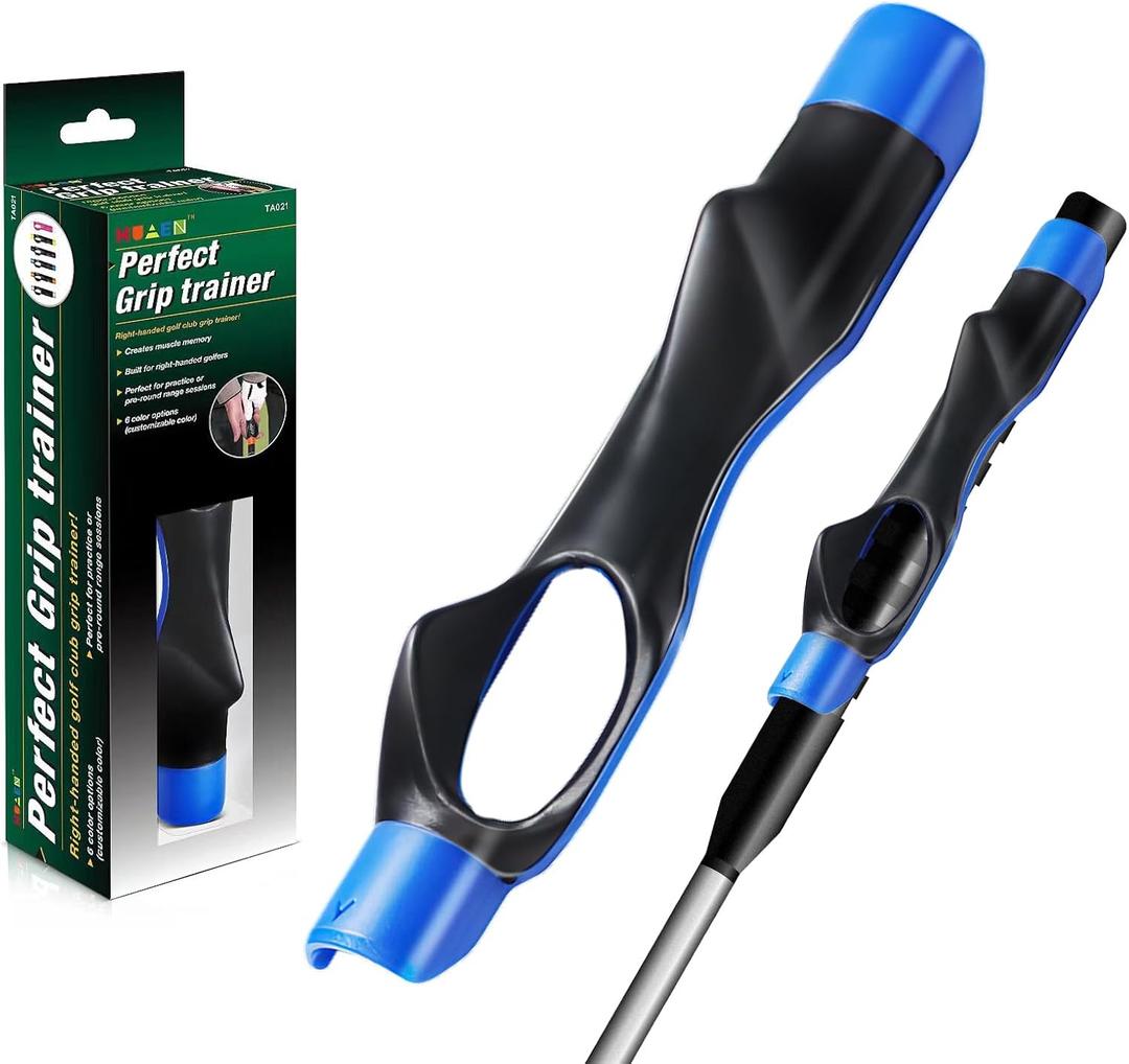 HRUIYL Golf Grip Trainer – Training Aid to Improve Proper Hand Position, Build Muscle Memory & Swing Consistency, Ideal for Beginner and Intermediate Golfers