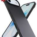 Smartish iPhone Air MagSafe Case - Gripmunk w/Camera Control Protection, Magnetic Slim Case [Lightweight + Protective] Thin Grip w/Microfiber Lining for iPhone Air - Black Tie Affair