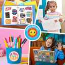 200PCS Motivational Stickers, Inspirational Positive Affirmation Stickers for Teens Adults Students Vinyl Decals for Water Bottles Laptop Vision Board Supplies