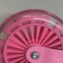 BELEEV Scooters for Kids with Light-Up Wheels & Stem & Deck, 2 Wheel Folding Scooter for Girls Boys, 4 Adjustable Height, Lightweight Kick Scooter with Kickstand for Children Ages 3-12 (Teal Pink)