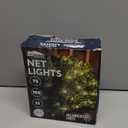 Joiedomi Christmas Net Lights,100 Warm White Net Lights for Indoor & Outdoor Decorations, Christmas Eve Night Decor, Christmas Tree, Bushes