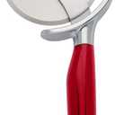 KitchenAid Classic Pizza Wheel with Sharp Blade For Cutting Through Crusts, Pies and More, Built In Finger Guard for Safety and Comfort Grip to Protect Fingers, Dishwasher Safe, 9-Inch, Red
