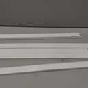 Delamu Cord Hider, 157in Wire Covers for Cords on Wall, Premium Cable Hider Cord Covers for Wires, Cable Management Wire Hiders for TV, Cable Raceway Kit, W0.95 H0.55in, White