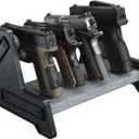 Mind and Action Pistol Rack, Handgun Holder for Safe, Cabinet Organizer, Gun Accessories, Gifts for Men