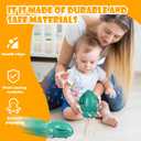 Tranane Dancing Squid Toy, Electric Crawling Tummy Time Octopus Toy, Rechargeable Magic Dancing Octopus for 9-36 Months & 3-6 Years Old Kids Boy Girl Birthday Gifts Christmas Stuffers (Green)