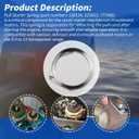XTPTFABS Pull Starter Spring Compatible with Volvo,Johnson and Evinrude 9.9hp 14hp 15hp outboards(Part number 338534 323653 777486)