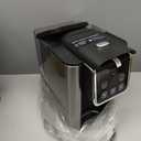 Hot & Iced Coffee Maker with Bold Setting, Single Serve Coffee Maker for K Cup and Grounds, 6-14 Oz Brew Sizes, 50 Oz Removable Water Tank, One Cup Coffee Machine with Reusable Filter, Black