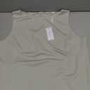 Wldrsd Women Business Sheath Midi Dress, 2025 Summer Sleeveless A-line Slimming Work Pencil Skirt, XXL