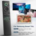 for Samsung-Smart-TV-Remote-Control-Replacement,Remote for 2019 2026 Samsung Frame Curved Crystal Smart TVs, with Voice Control