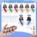 Bememo 100 Pcs Little Jesus Figures Original Design Mini Jesus Figures Toys to Hide and Seek Sunday School Baptism Share Gifts Stuffers Religious Party Favors