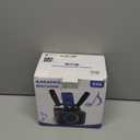 Karaoke Machine,Portable Bluetooth Speaker with 2 Wireless Microphone for Adults & Kids with LED Lights, Karaoke Microphone with PA System Supports USB/TF/AUX,Gift for Party (Black)