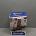 Dinosaur Ball Drop Toy for 3 4 5 6 7 8 Years Old Kids, Dino Spin Twister Toddlers Toy, Shoot Balls Toddler Montessori Toys Gifts for 3-6 Year Old Boys Girls, 2 Players PK Mode