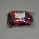 KOOLTAIL Plaid Dog Hoodie Pet Clothes Sweater with Hat and Pocket for Small Medium Large Size Dogs, Soft Winter Warm Dog Cold Weather Coat, Fleece Fall Dog Hooded Sweatshirt for Puppy Cats, Red L (Large (Pack of 1))