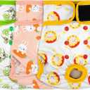 Female Dog Diapers - Premium Reusable Diapers for Doggie in Heat - Highly Absorbent for Pet Incontinence with Adjustable Snaps Rabbit, L