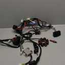 Complete Wiring Harness Kit Compatible with GY6 150cc 152QMI 157QMJ 4-Stroke Engine ATV Quad 4 Wheeler Dune Buggy Parts with Ignition Coil CDI Startor Starter Relay Solenoid Regulator