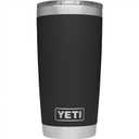 YETI Rambler Vacuum Insulated Tumbler with Lid (Black)