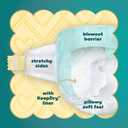 Pampers Swaddlers Diapers, Size 4 (15-34 lbs), 120 Count, Absorbent, Keeps Baby Dry and Comfortable, Skin Safe Disposable Baby Diaper